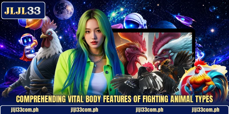 Comprehending vital body features of fighting animal types Comprehending vital body features of fighting animal types