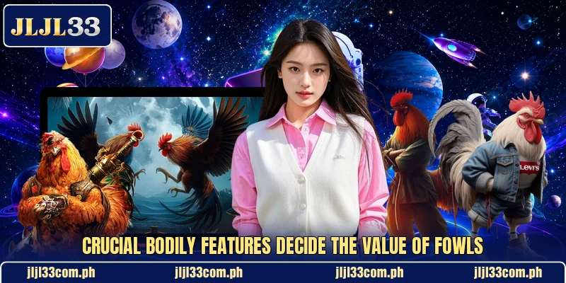Crucial bodily features decide the value of fowls Crucial bodily features decide the value of fowls