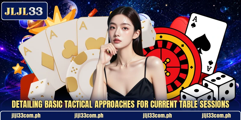Detailing basic tactical approaches for current table sessions Detailing basic tactical approaches for current table sessions