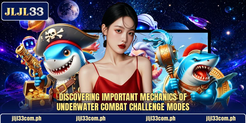 Discovering important mechanics of underwater combat challenge modes Discovering important mechanics of underwater combat challenge modes
