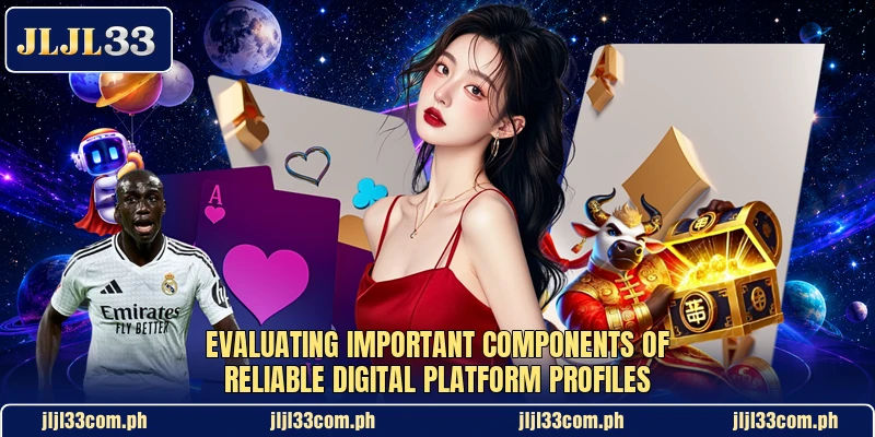 Evaluating important components of reliable digital platform profiles Evaluating important components of reliable digital platform profiles