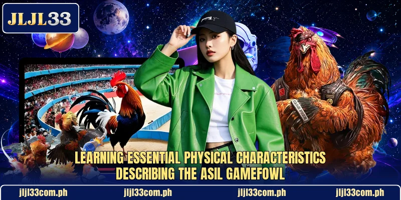 Learning essential physical characteristics describing the asil gamefowl Learning essential physical characteristics describing the asil gamefowl