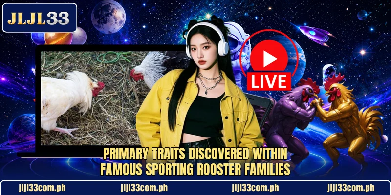 Primary traits discovered within famous sporting rooster families Primary traits discovered within famous sporting rooster families