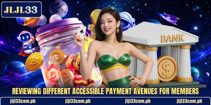 Reviewing different accessible payment avenues for members Reviewing different accessible payment avenues for members
