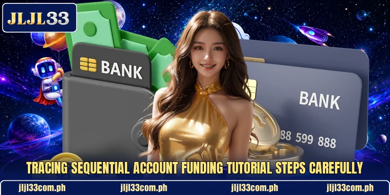 Tracing sequential account funding tutorial steps carefully Tracing sequential account funding tutorial steps carefully